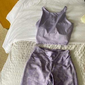 Joe Fresh Purple Tie-dye set